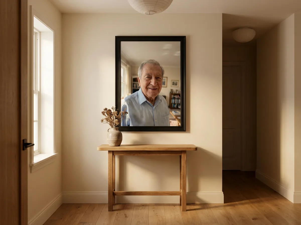 Grandpa’s portrait, restored